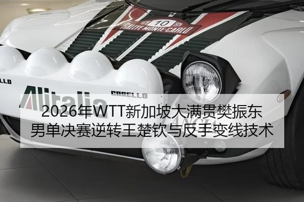 2026年WTT新加坡大满贯樊振东男单决赛逆转王楚钦与反手变线技术